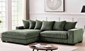 Luxe - Oversized 2 Piece L Shaped Sofa With Chaise