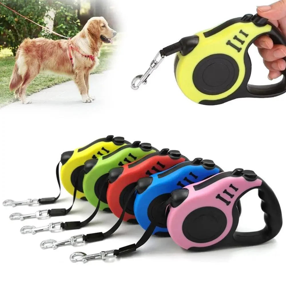 Durable Leash Automatic Retractable Nylon Dog Cat Lead