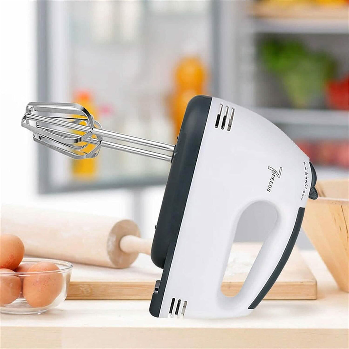 Electric Hand Mixer with 4 Mixing Rods