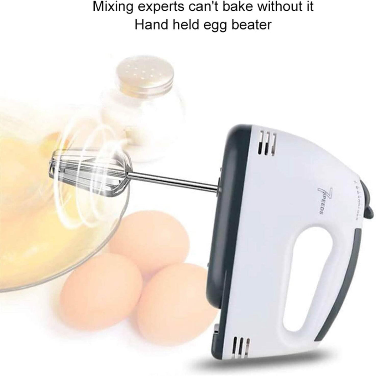 Electric Hand Mixer with 4 Mixing Rods