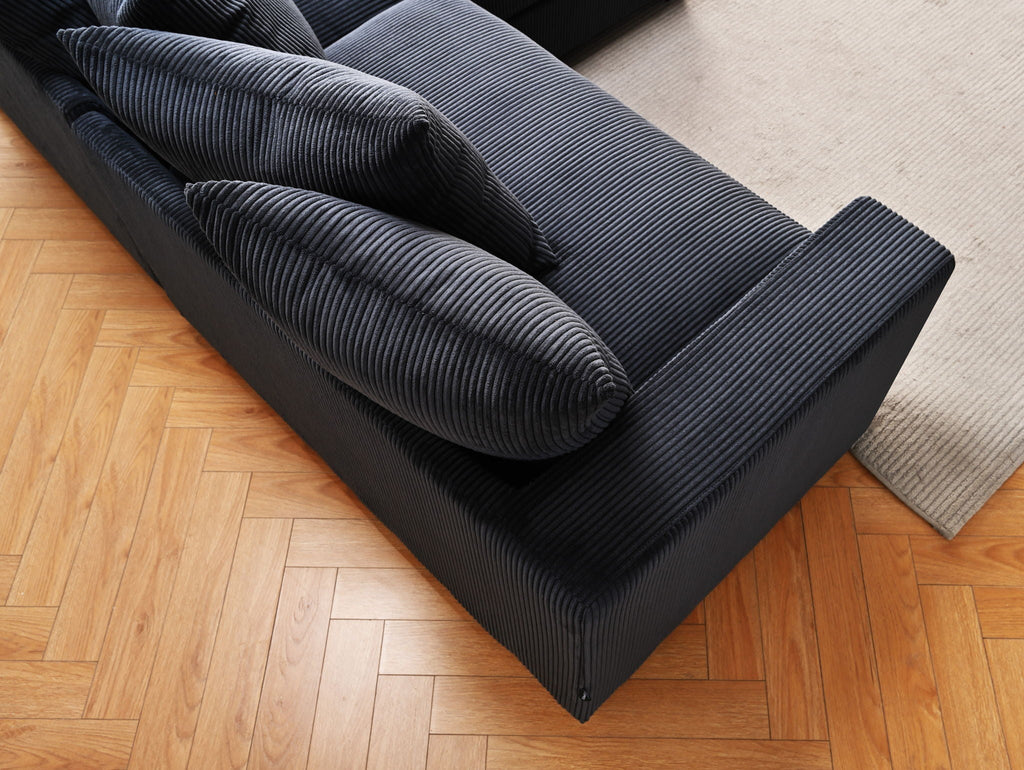 Luxe - Oversized 2 Piece L Shaped Sofa With Chaise