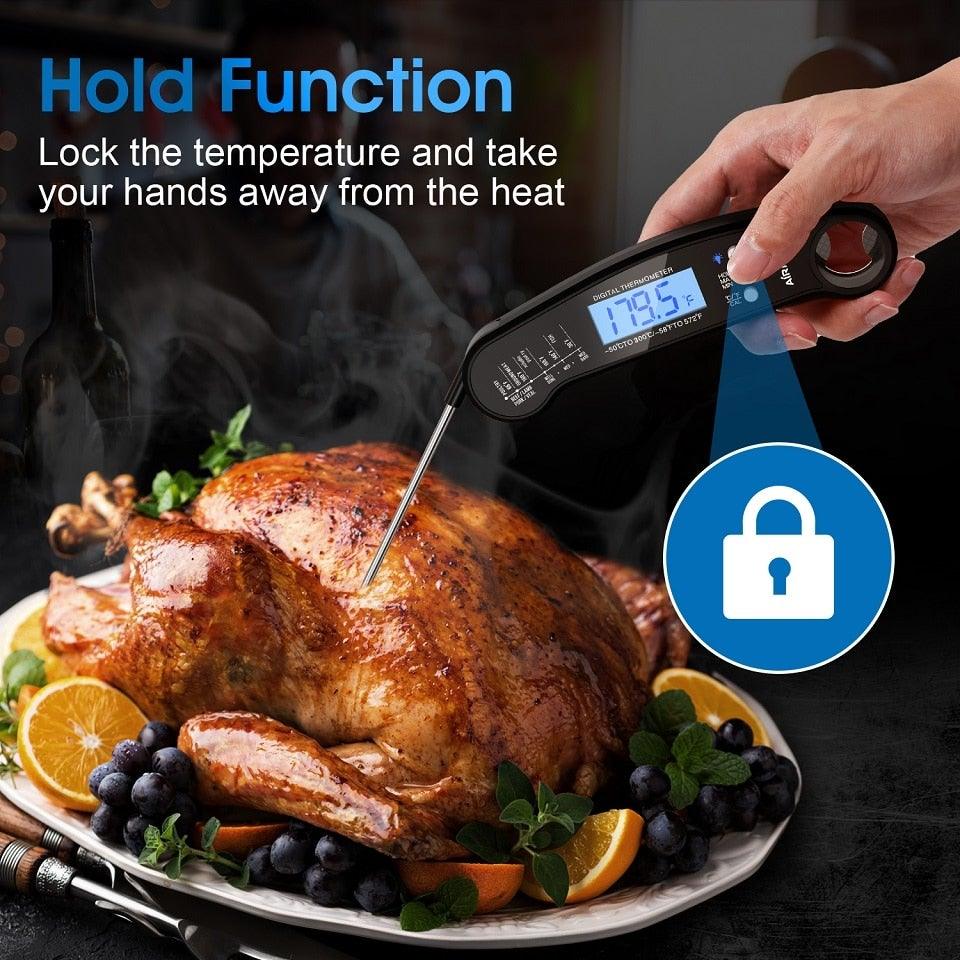 Food Kitchen Thermometer For Barbecue Grill Thermometer Waterproof