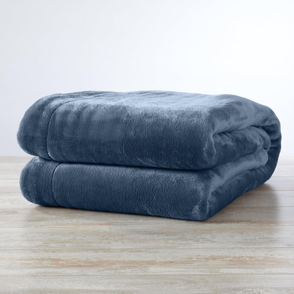 Velvet Plush Sherpa Luxury Bed Blanket - Kinsley Collection