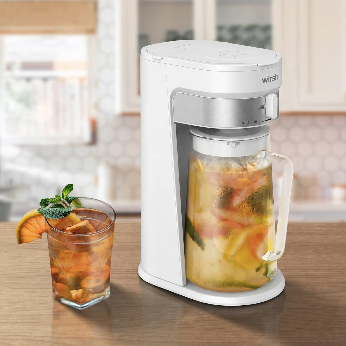 Iced Coffee Maker,  Iced Tea Maker with 85 Ounce Pitcher